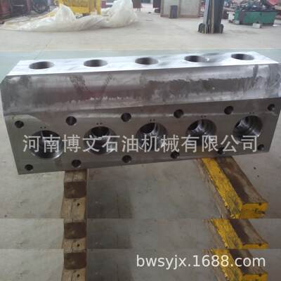 销售OFM-2800油田五缸压裂泵阀箱柱塞泵阀箱油田液力端总成