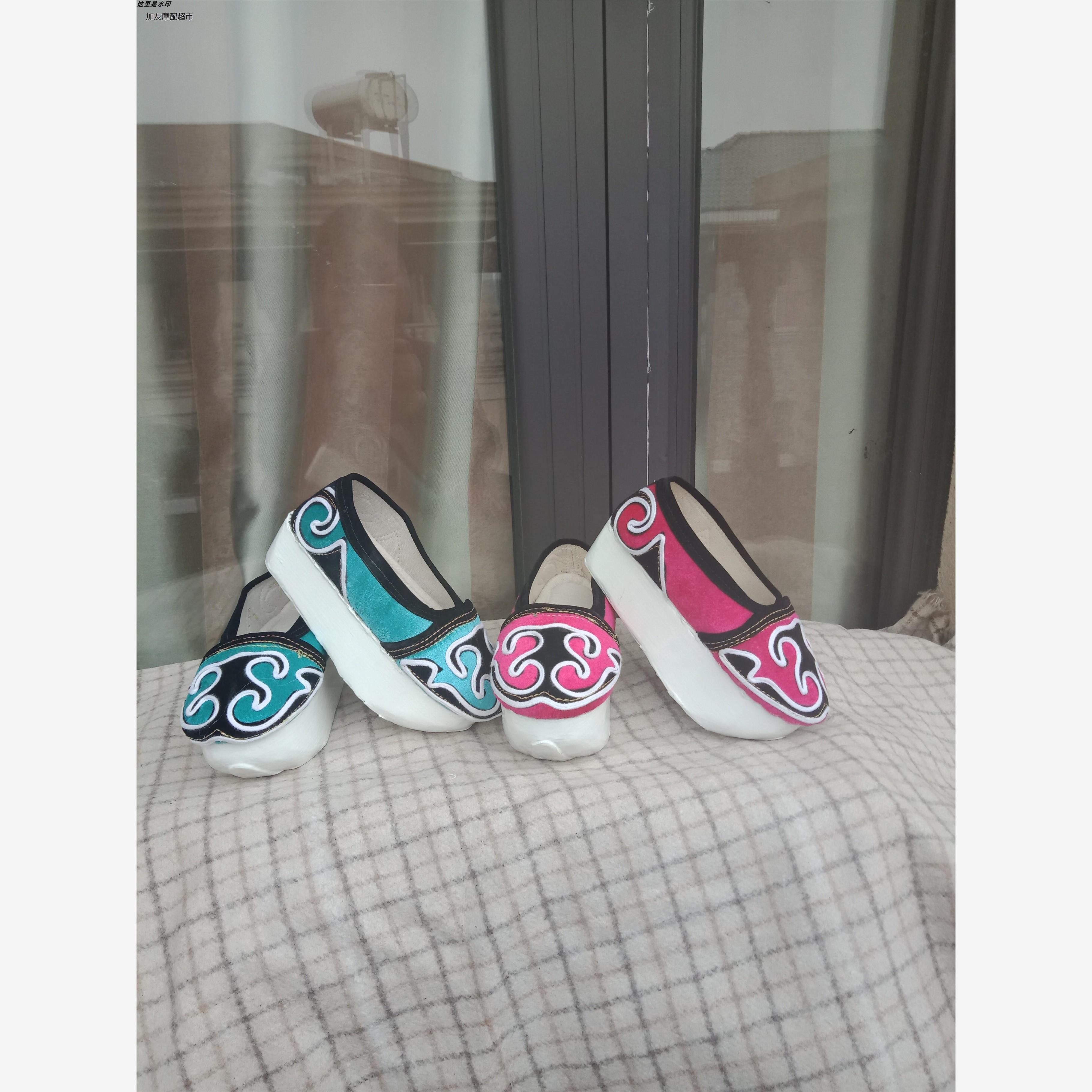 戏曲京剧越剧木底小生鞋