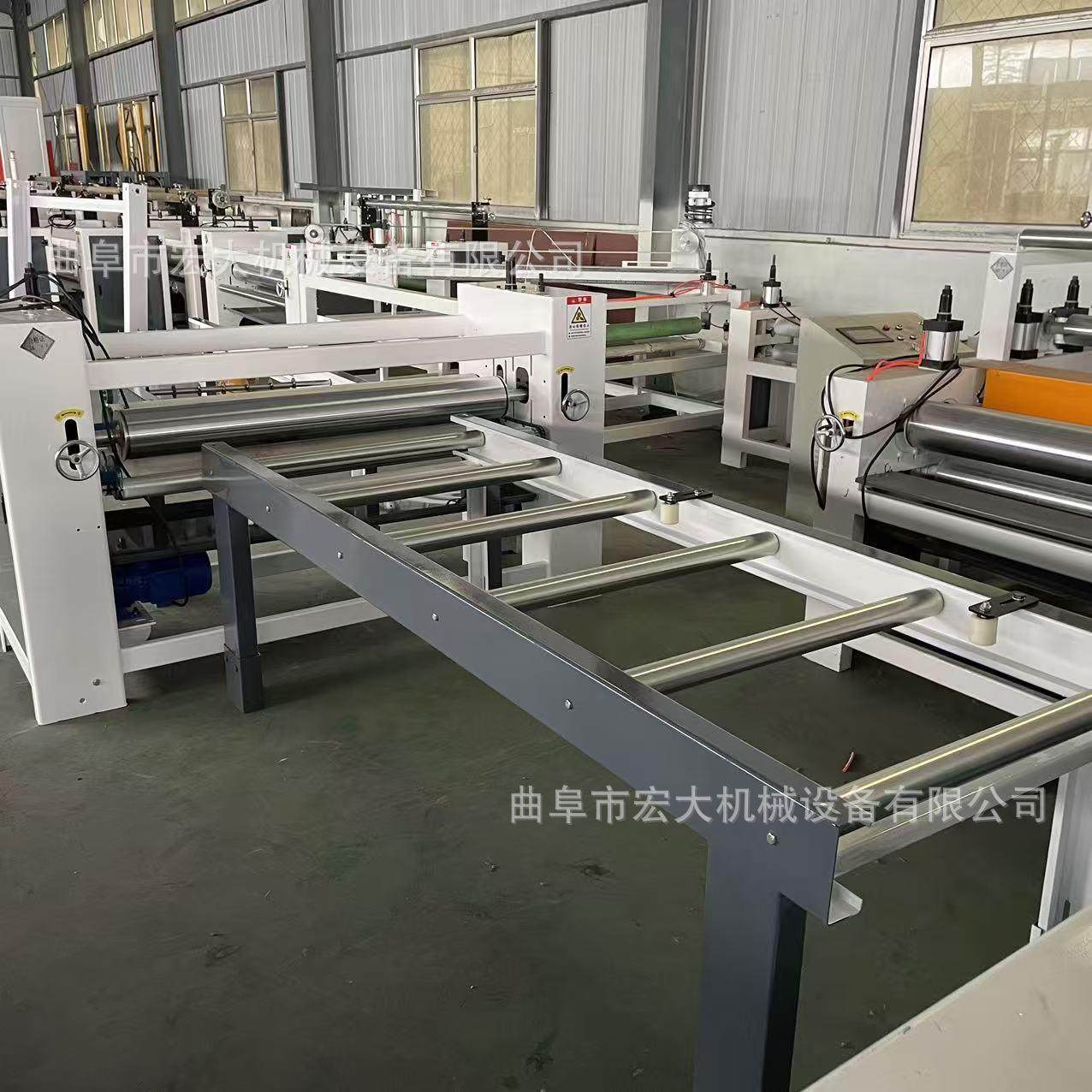 宏大全自动气泵调节辊压贴膜机倍特板隔断贴面机 层压板pvc贴纸机,五金/工具,机床,淘宝优惠券,粉丝福利购,淘宝优惠卷