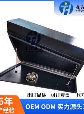出口澳洲黑色铝制工具箱ute tray铝合金侧面底部锥形存储工具柜