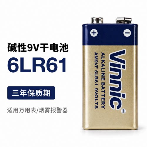 VINNICAM9VF6LR619V碱性电池