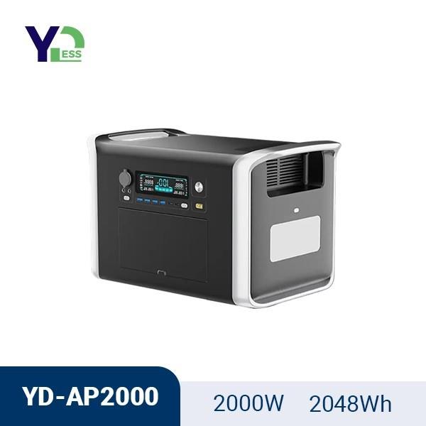 户外移动储能电源2000W大容量便携车载自驾游露营摆摊房车充电站