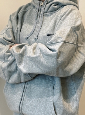 自主多方联名款SS25系列刺绣袋鼠口袋口袋连帽卫衣卫裤