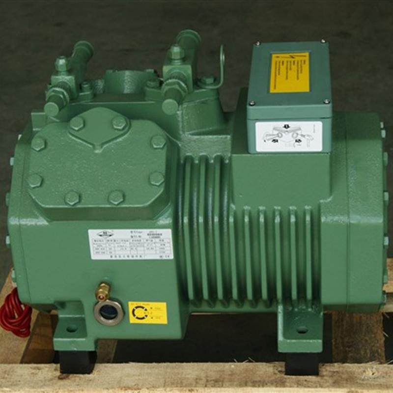 现货供应比泽尔型中四缸半封闭活塞压缩机低温3匹压缩机4TS-300