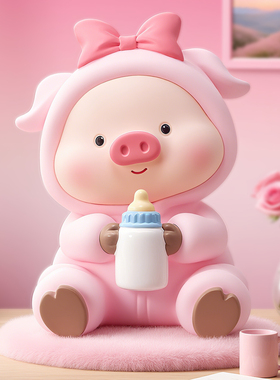 猪存钱罐新款儿童可进可出防摔储储蓄钱2025男女孩大容量只进不出