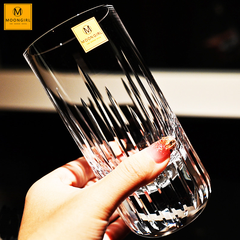 moongirl手工水晶玻璃威士忌洋酒杯调鸡尾酒杯果汁啤酒饮料水杯子,餐饮具,洋酒/威士忌杯,淘宝优惠券,粉丝福利购,淘宝优惠卷