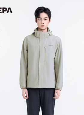 NEPA耐葩户外24秋冬百搭防风夹克男士时尚防泼水休闲外套7K50601