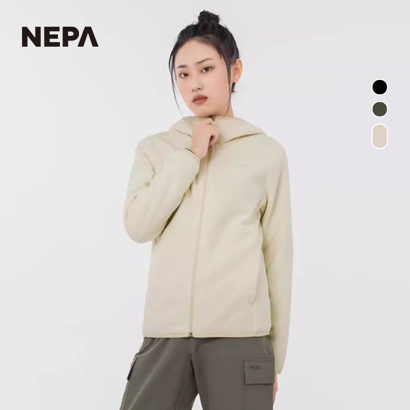 NEPA耐葩秋冬男女款抓绒衣轻便保图片