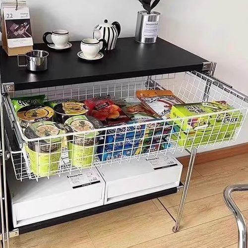 日式储物架衣帽架拉篮