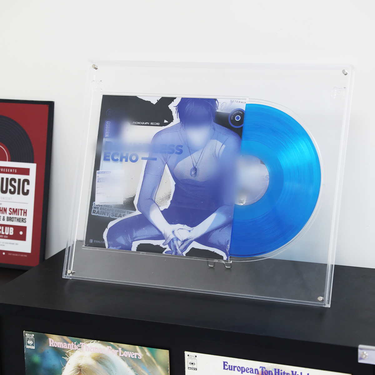 肖战黑胶专辑相框亚克力摆台挂墙