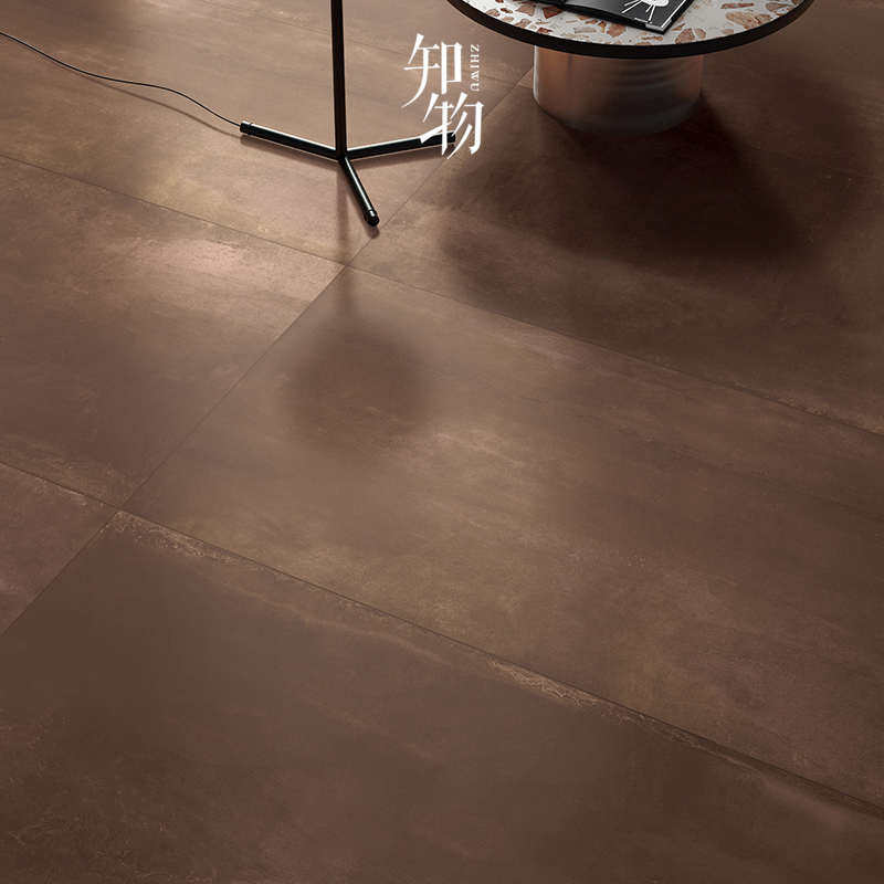 古铜色金属砖大板瓷砖客餐厅卫生间背景墙砖室内别墅大堂民宿地砖