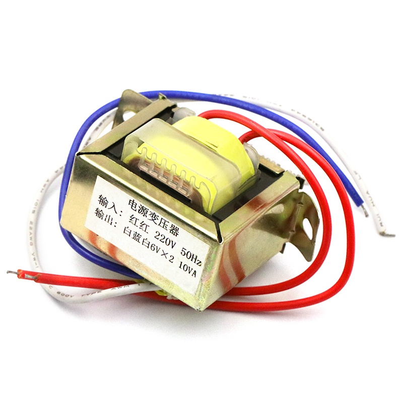 10W双6V 10W2*6V变压器 电源变压器 输入:220V50Hz/输出:双6V