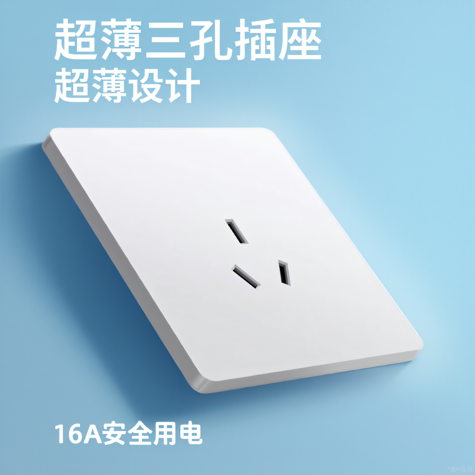 电工推荐正位五孔电源插座