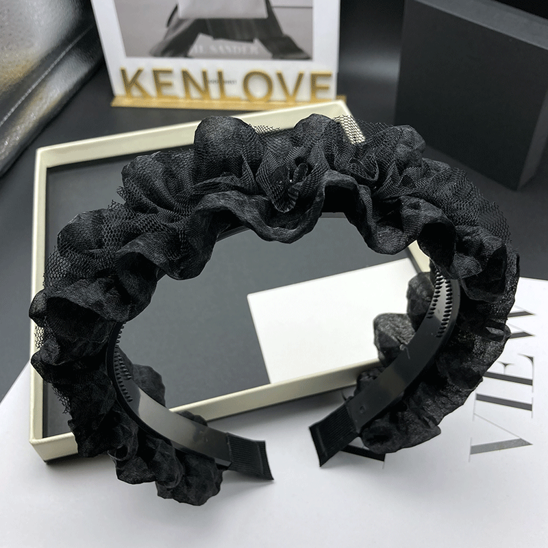 Kenlove发箍布原创设计褶皱发饰
