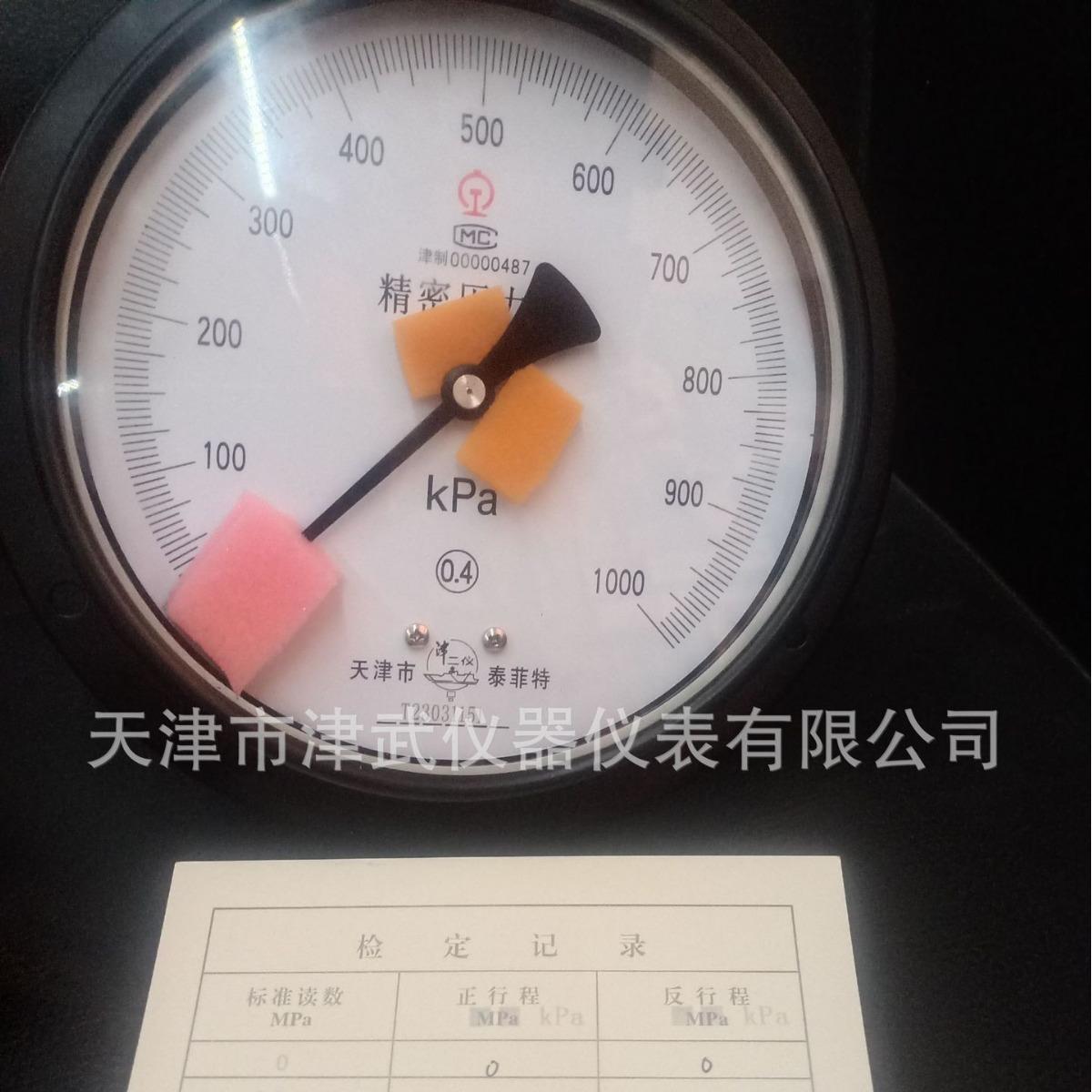 泰菲特天津二厂YTK150 YTG-150 YRB-02 防爆差动压力表 YC-100BFS