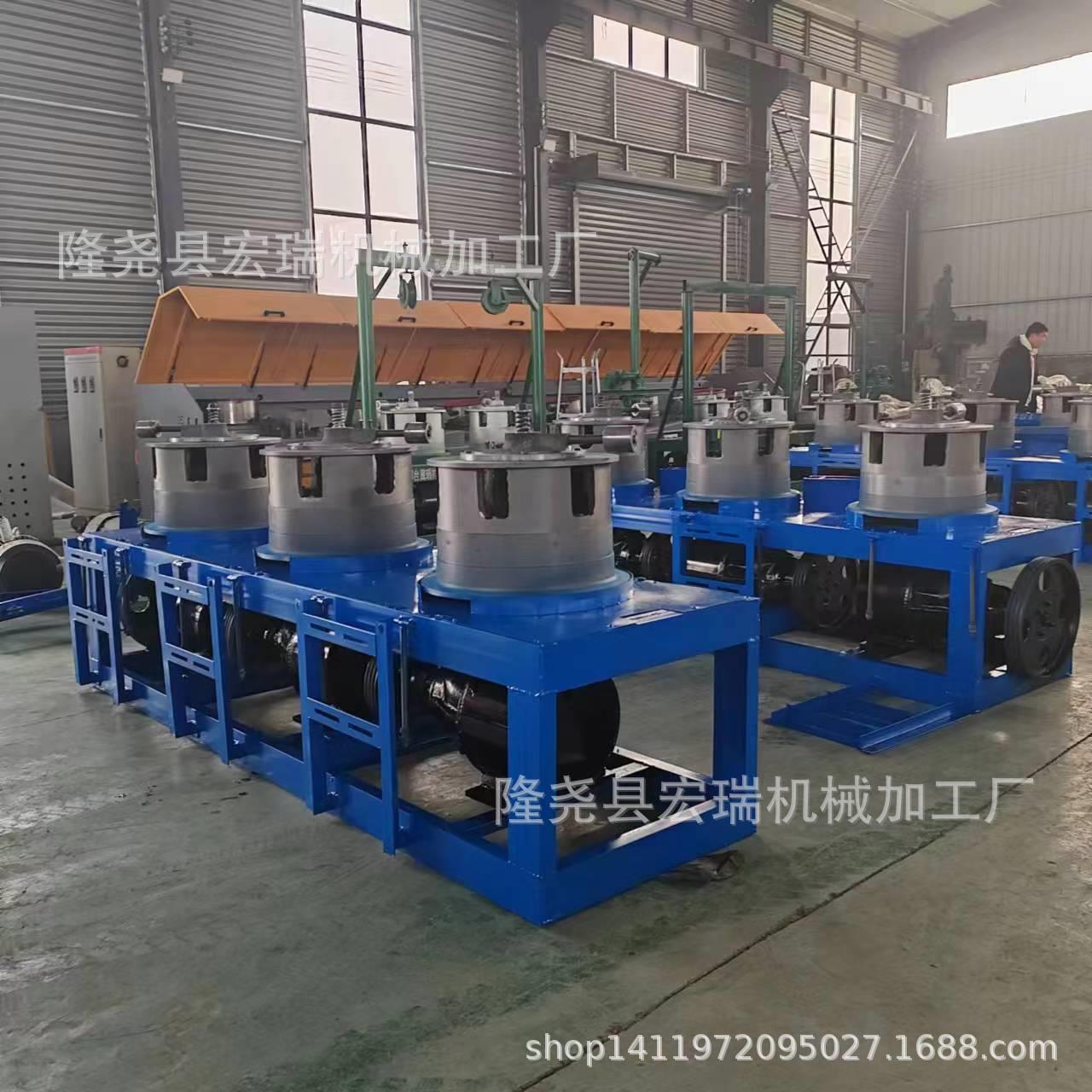 河北宏瑞连罐拉丝机立式拔丝机钢筋拔丝车拔丝机配件拔丝粉拔丝模
