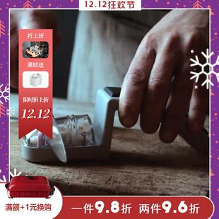 日本原装进口GLOBAL具良治厨刀 Minosharp快速磨刀器 磨刀保护夹