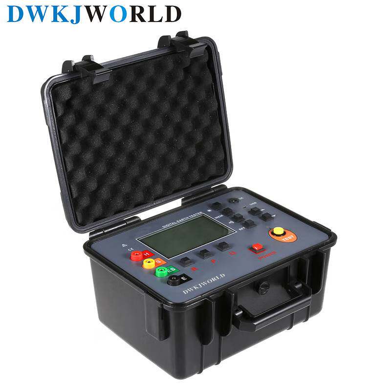 DWKJWORLD 数字式四线电阻仪 DW8725 套