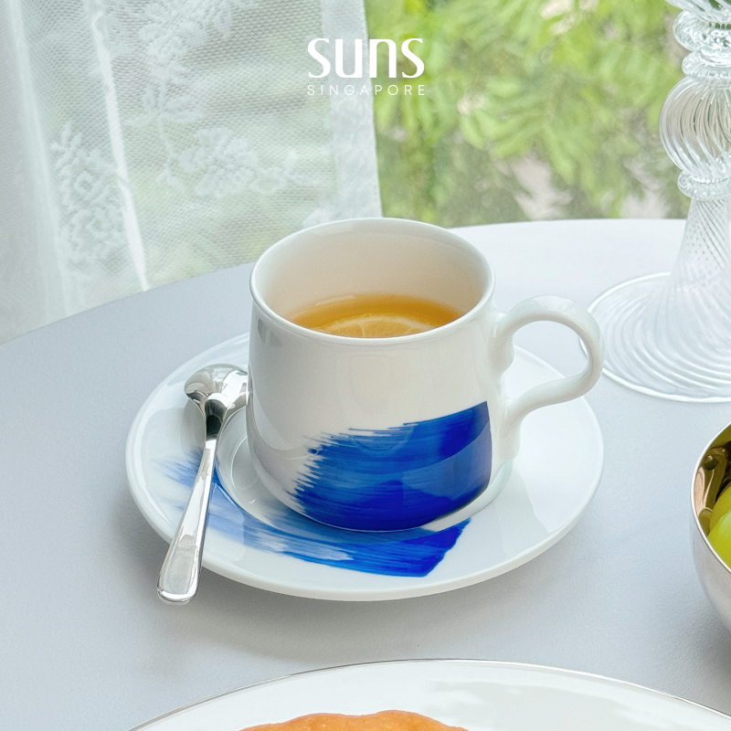 suns下午茶咖啡杯碟礼盒套装