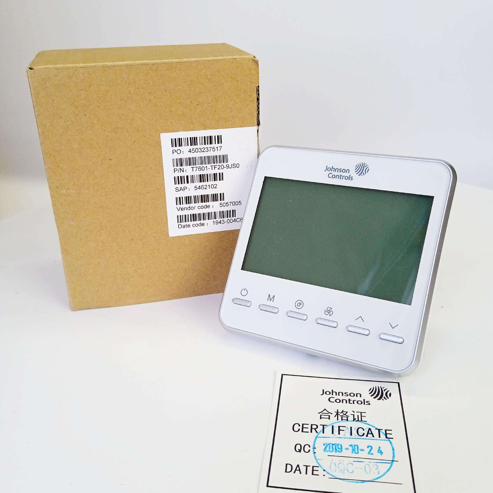 江森T7601-TF20-9JS0 T7603-T000-1JF0智能网络风机盘管温控器