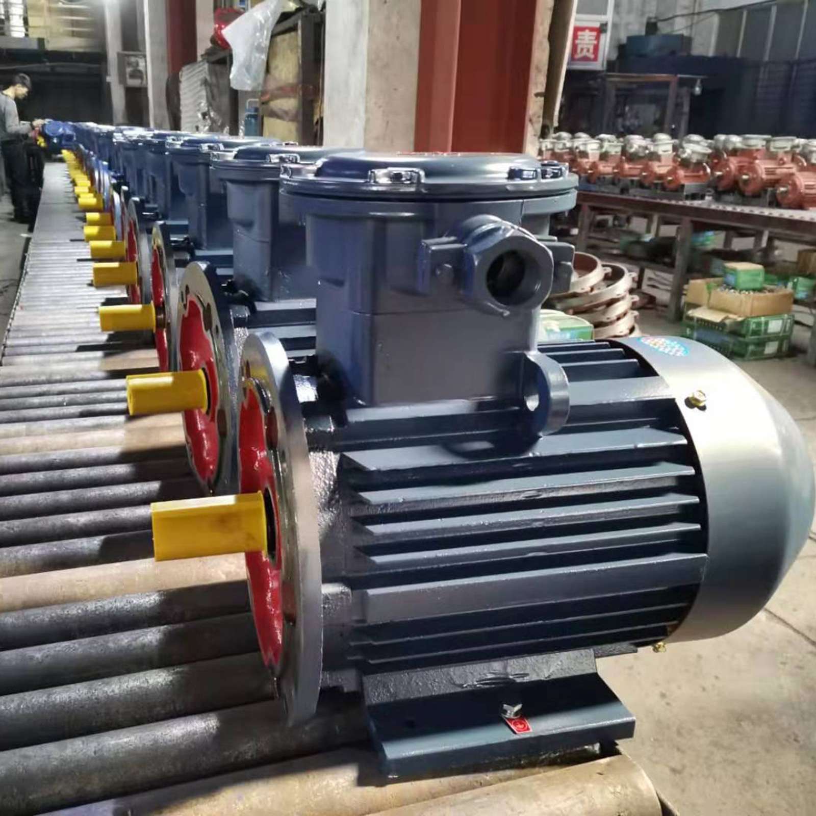 YB2 YB3 380V 660V 1100V50HZ IP55 BT4防爆电机YBX3-250M-8/30KW