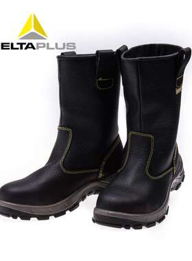 代尔塔301405防静电防砸防穿刺 耐磨防滑耐油耐酸碱防寒靴