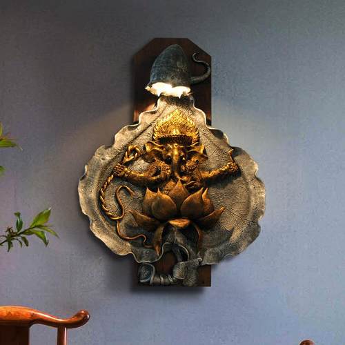 泰国大象户外壁灯泰式复古茶室墙灯东南亚风格阳台楼梯墙壁灯