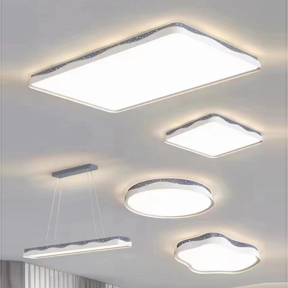 新款客厅卧室led吸顶灯具饰套餐组合广东中山古镇厂家现代简约