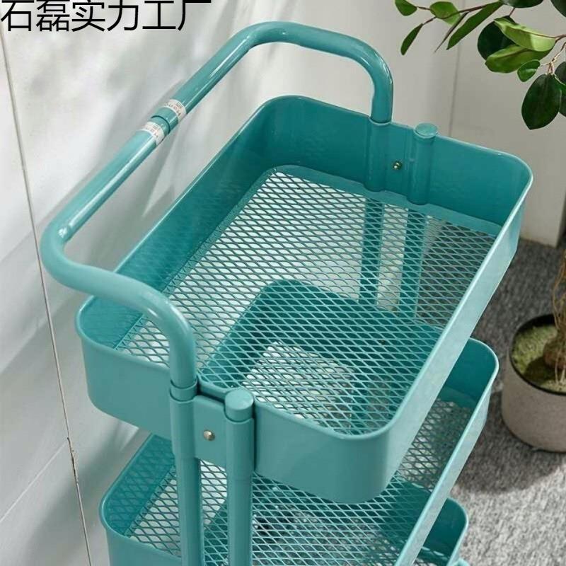 理发店推车小推车置物架厨房落地多层卧室卫生间移动浴室储物架热