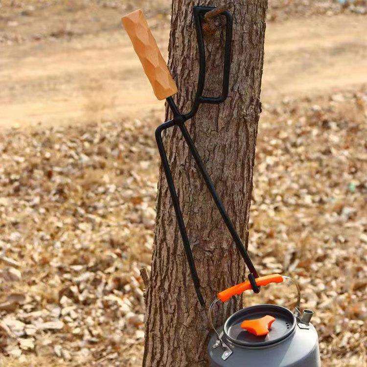 户外炭火夹铁质碳夹子可携带烧烤碳夹火钳木把挂钩提钩焚火钳,鲜花速递/花卉仿真/绿植园艺,割草机/草坪机,淘宝优惠券,粉丝福利购,淘宝优惠卷