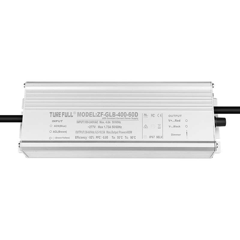 亚马逊爆款 LED植物灯 旋钮带调光 GLB-400W防水驱动电源 质保5年