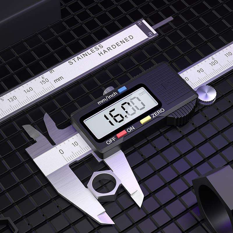 厂家直销游标卡尺0-500mm不锈钢电子数显游标卡尺300mm