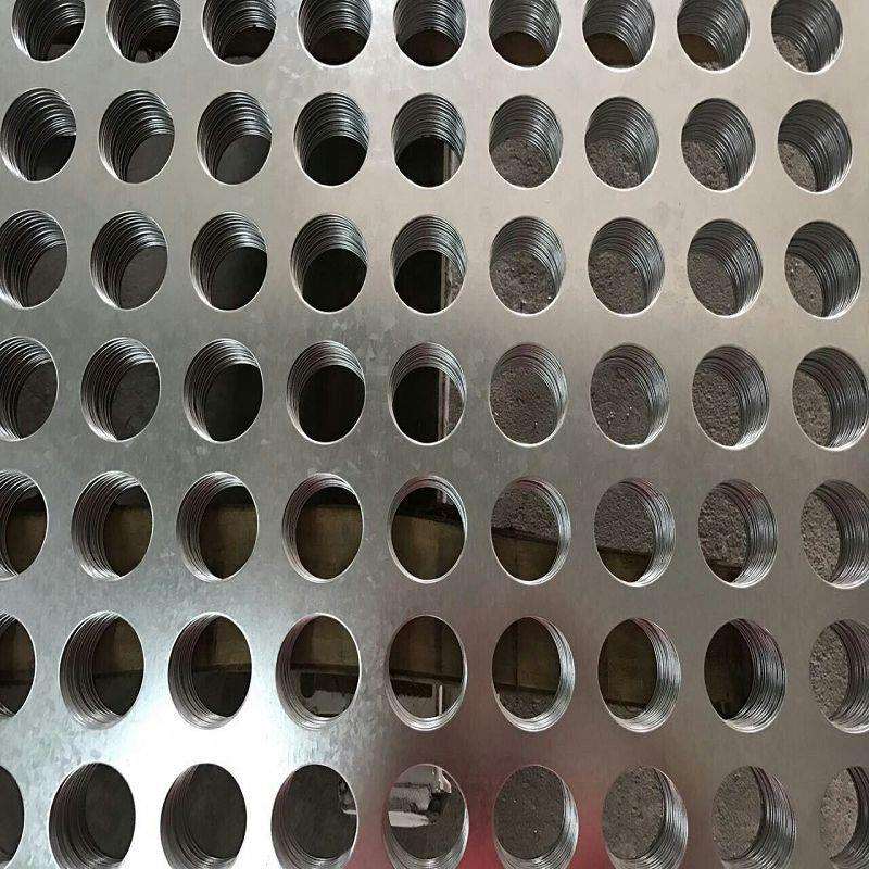 广州番禺专业生产圆孔冲孔网 不锈钢微孔网 长条孔镀锌冲孔板