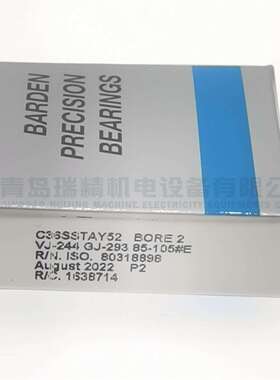 BARDEN 精密陶瓷球轴承 C36SSTAY52 用于涡轮分子泵