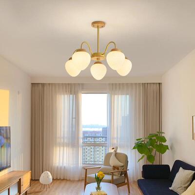 中古客厅吊灯led创意草莓餐厅灯原木风复古书房卧室灯中山灯具