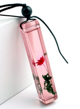 极速Vintage menwooman s fashionable wood resin necklace