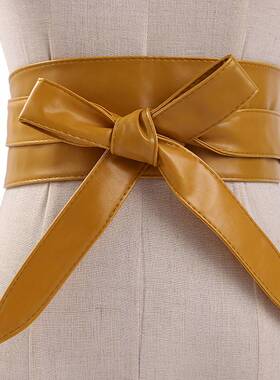 极速Women Belt Leatoher Cummerbunds For Women Wide Waist Bel