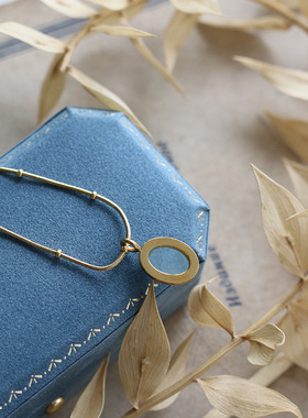 极速Naatural Aquamarine Pendants Necklaces Titanium Steel Na