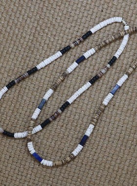 极速r Simple Geometric Ethnic Surfer NecklMace Men Tribal Je