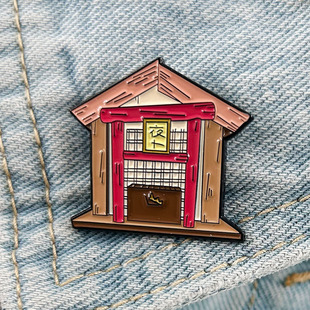 夜斗神社翻领别针动漫野良神周边珐琅别针趣味背包装饰