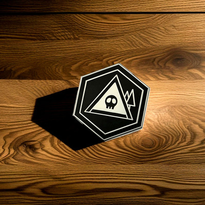 【无机杀手徽标徽章】翻领别针