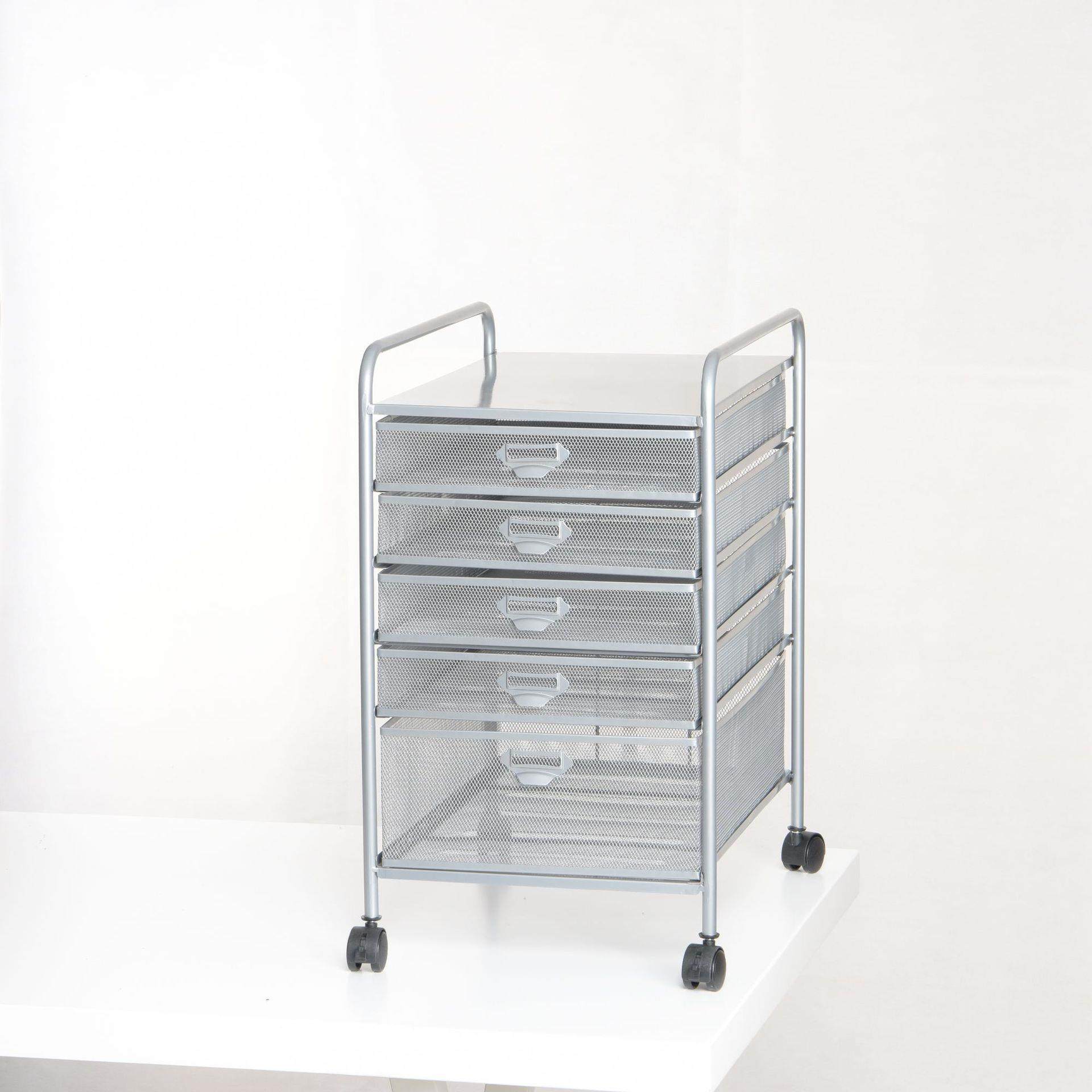 A3-5(6)收纳多层资料架文件柜金属文件推车网状文件架加厚金属