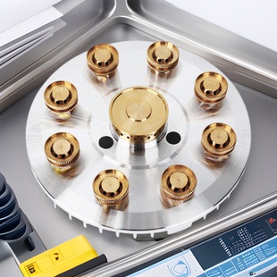 九腔猛火灶分火器火芯火盖盘九孔煤气燃气灶具炉头芯配件大全