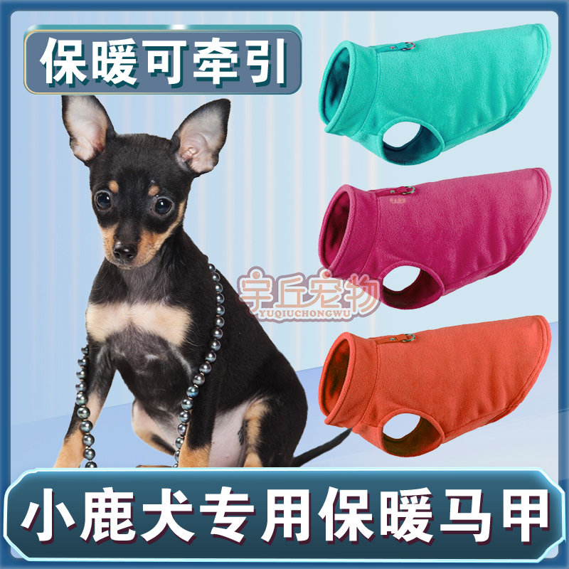 极速迷你杜宾小鹿犬专用狗狗衣服1斤小体鹿O娃犬秋冬季款冬装加厚