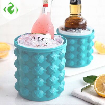 极速Silicone Ice Bucket Chawmpagne Whisky Beer Ice Cube Make