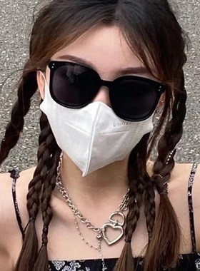 极速日本ZD偏光太阳眼镜女年新款A抗UV强光大脸显瘦近视太阳眼镜