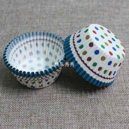 极速100PCS Muffins Paper Cupcake WrFappers Baking Cups Cases