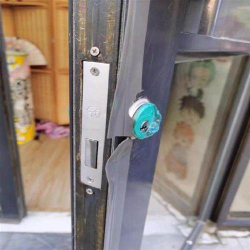 极速带钥匙双f头面双头锁配件型材门玻璃门锁胆锁芯铝合金通用型