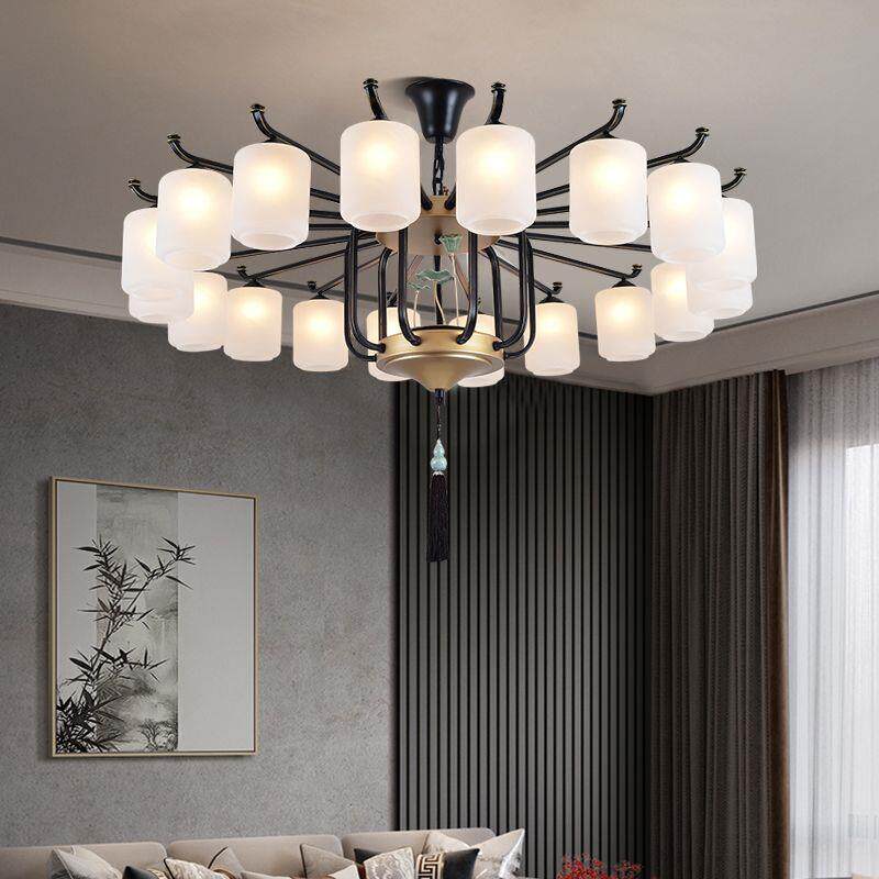 极速新中式c客厅吊顶风2023新款卧室饭厅家用中国客厅灯现代中山