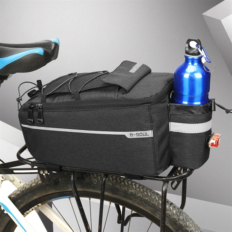 极速B-SOUL 山地自行车后驮包电动G折叠货架包骑行装备驼包配件后